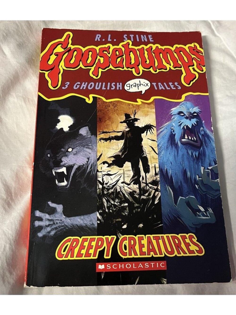 Creepy Creatures Goosebumps 3 Ghoulish Graphix Tales Paperback Stine, R L 2006